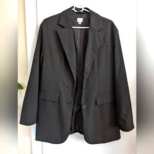 Women's black blazer